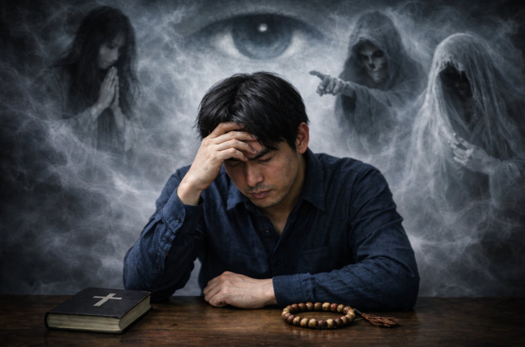 脱会を考える人の霊的な不安