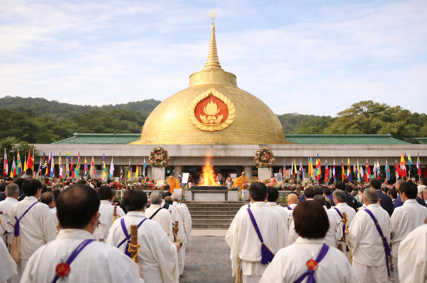 阿含宗の活動・宗教施設のイメージ