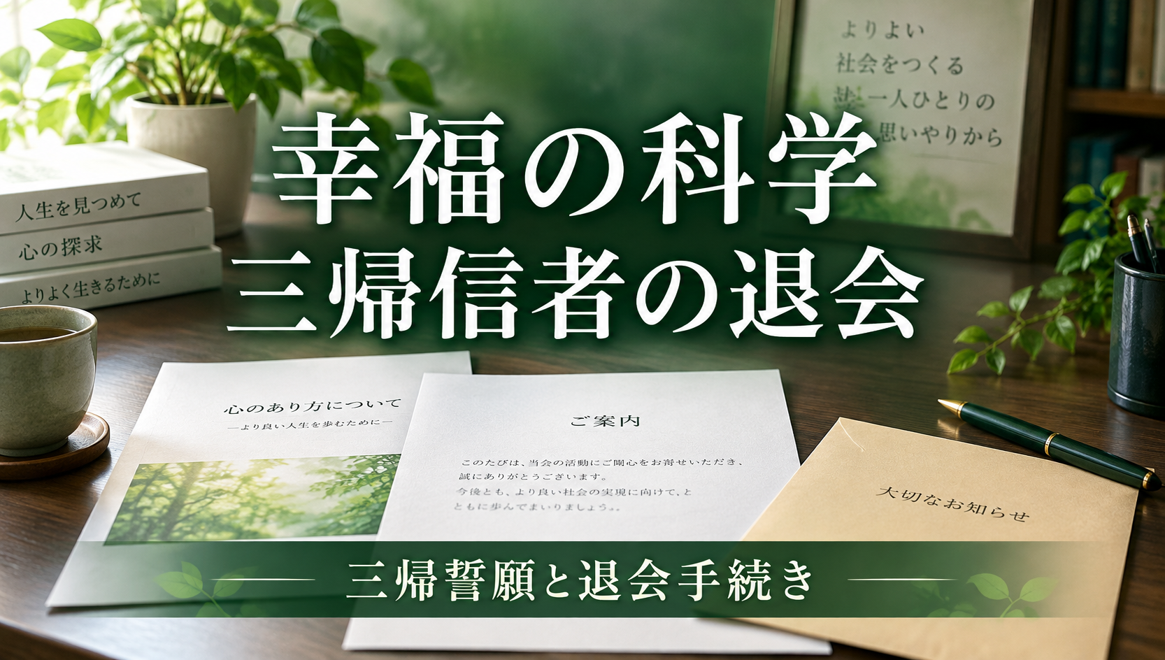 幸福の科学の三帰信者は退会できる？三帰誓願と入会の違い・手続きの注意点